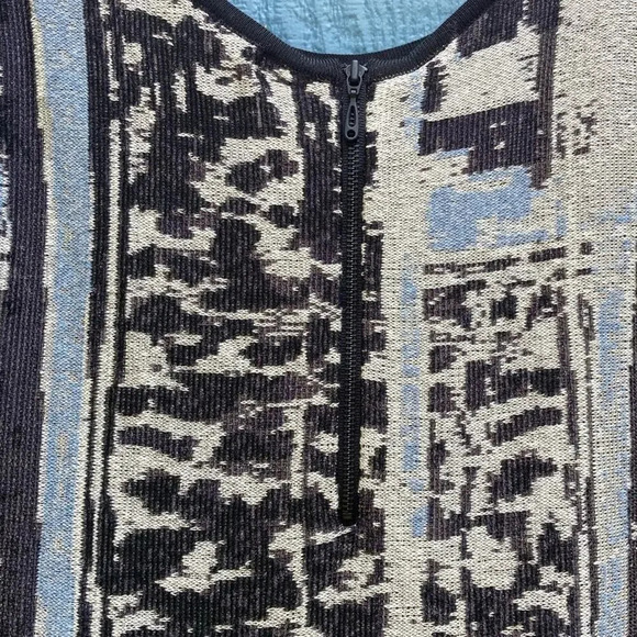 Nic + Zoe Crosstown Twirl Fit & Flare Knit Dress Sleeveless Tank Summer M - Picture 6 of 7